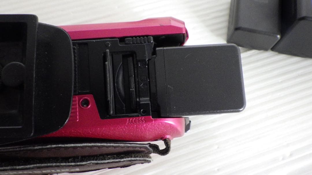 送料無料669/Panasonic HC-W570Mピンク ビデオカメラ セット