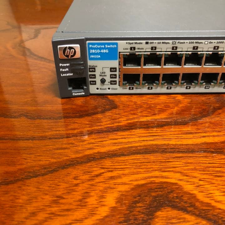 44+4ポートhp製 ネットワークスイッチ