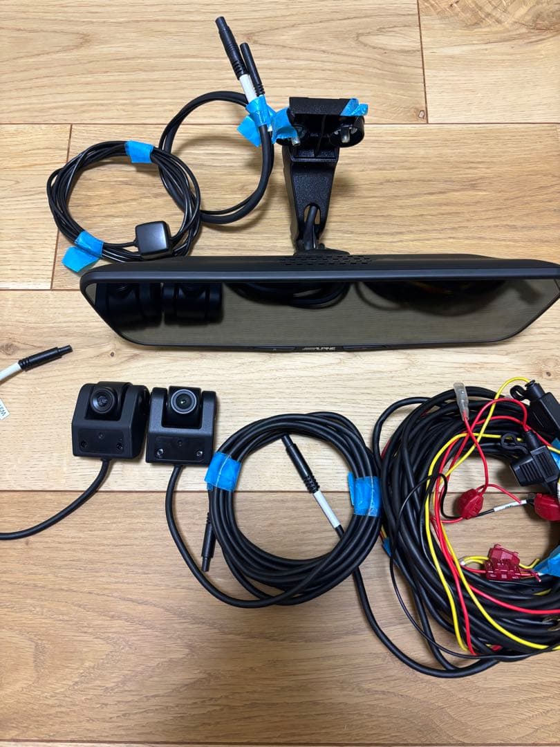 ALPINEデジタルミラーDVR-DM1200A-IC ジムニー取付キット付