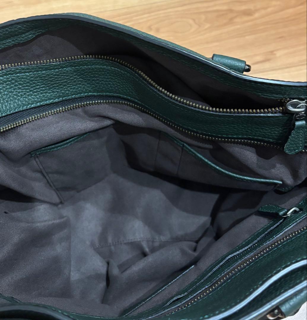 COACH バッグ　グリーン