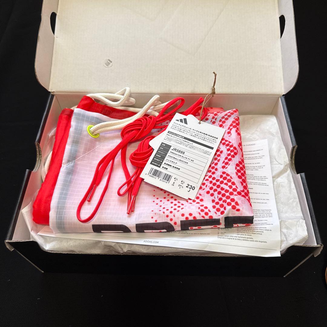 アディダス　プレデター新作　エリートAG 23cm 超美品