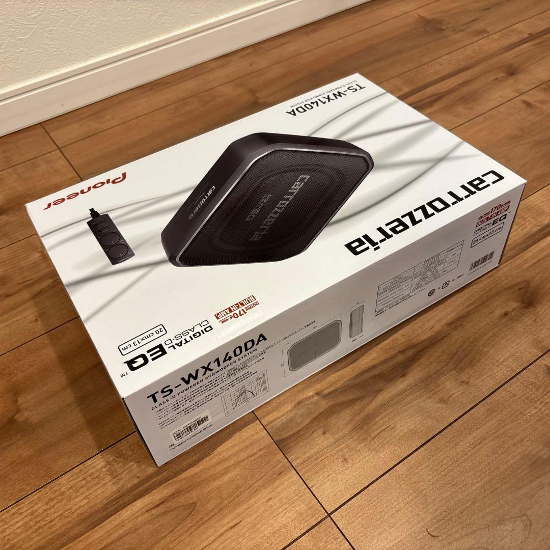 新品　TS-WX140DA パワードサブウーファー　carrozzeria