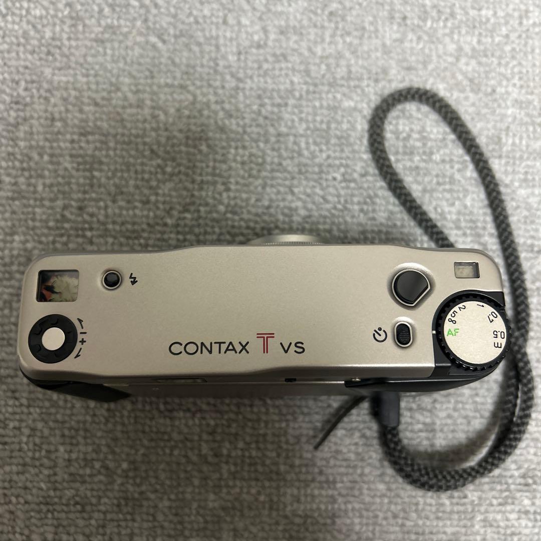 Contax TVS フィルムカメラ　ケース付き　動作確認済み