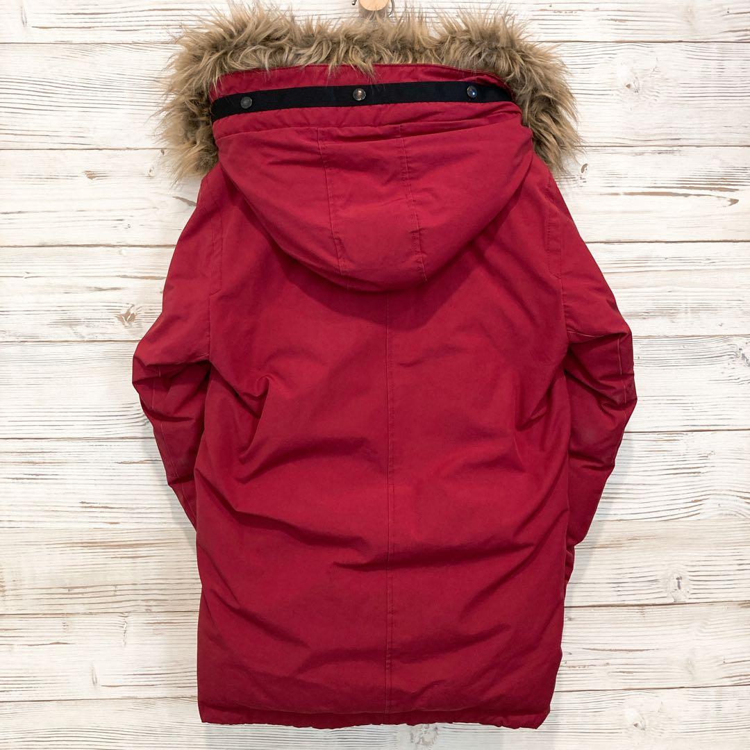The North Faceザノースフェイス☆モッズコート 95 Mレッド