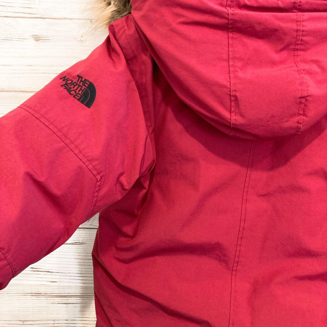 The North Faceザノースフェイス☆モッズコート 95 Mレッド