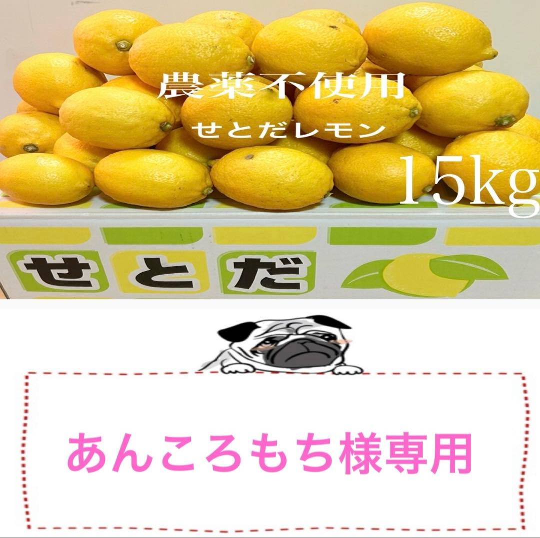 ■国産瀬戸田レモン15kg前後　あんころもち様