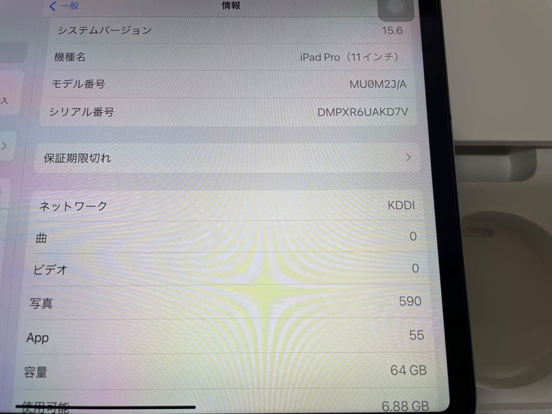 iPad Pro (11インチ) 64GB Wi-Fi + Cellular