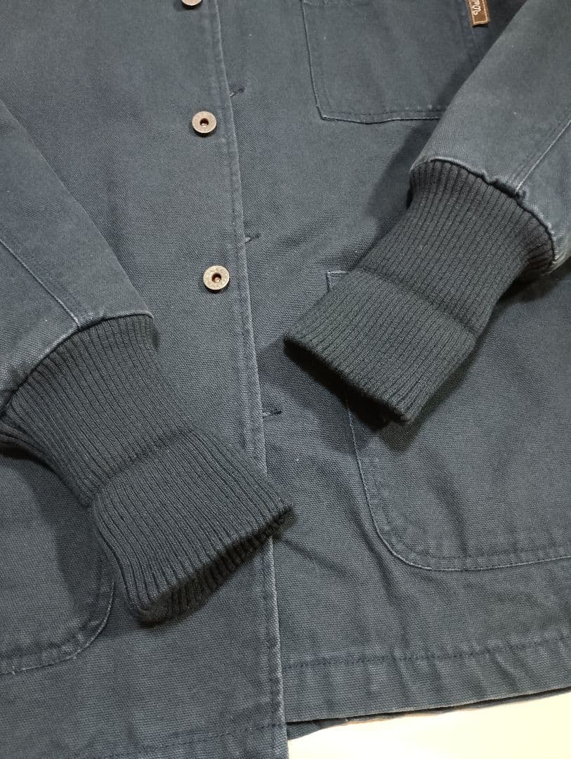 Walls ダックジャケット　月桂樹ボタン ショールカラー