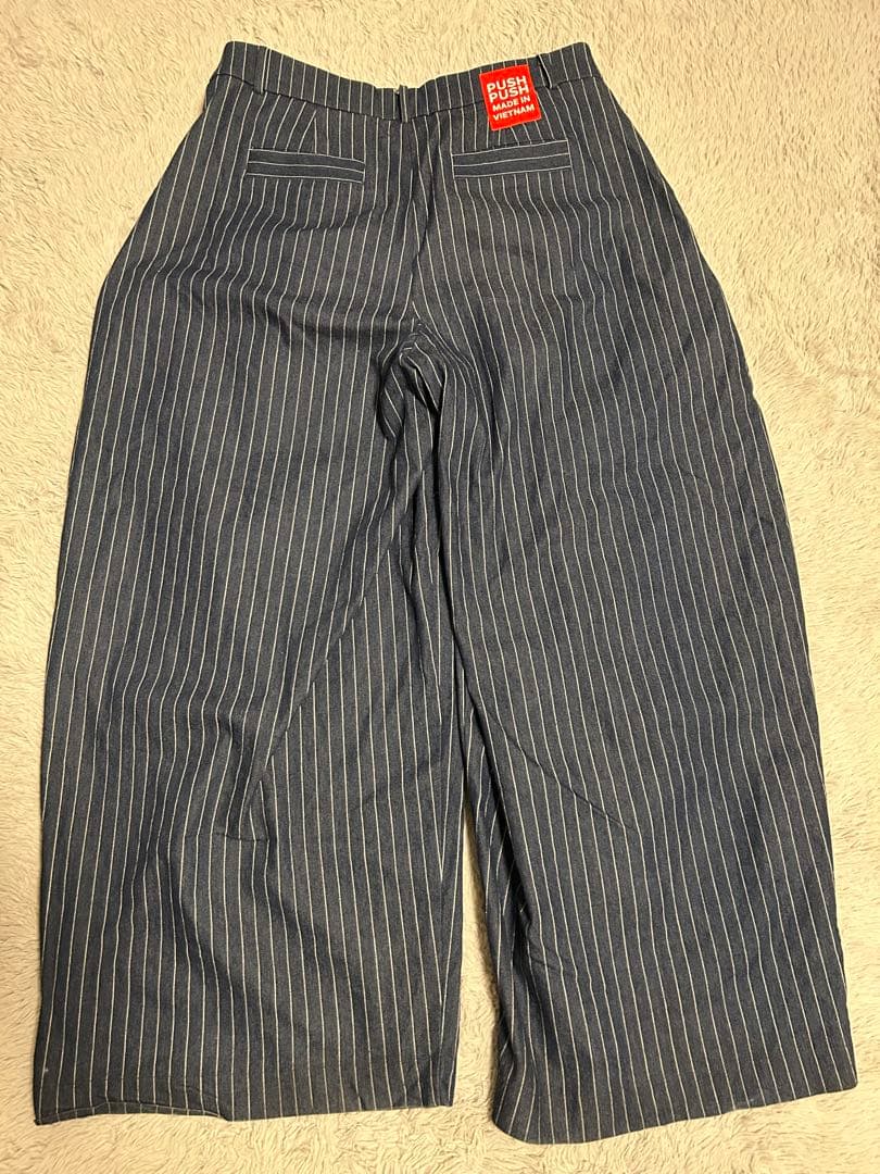 pushpushワイドストライプ