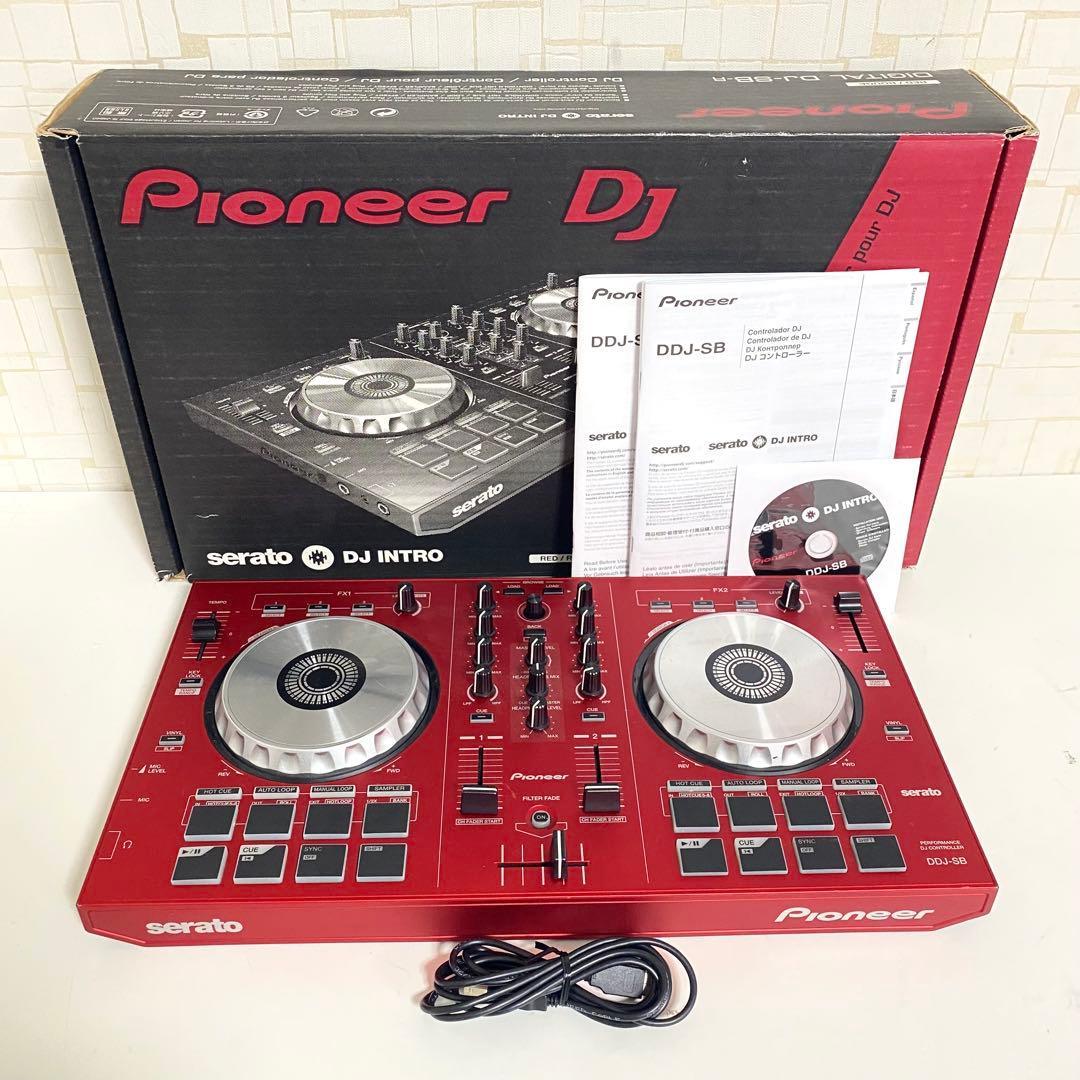Pioneer DDJ-SB-R serato DJコントローラー 限定色