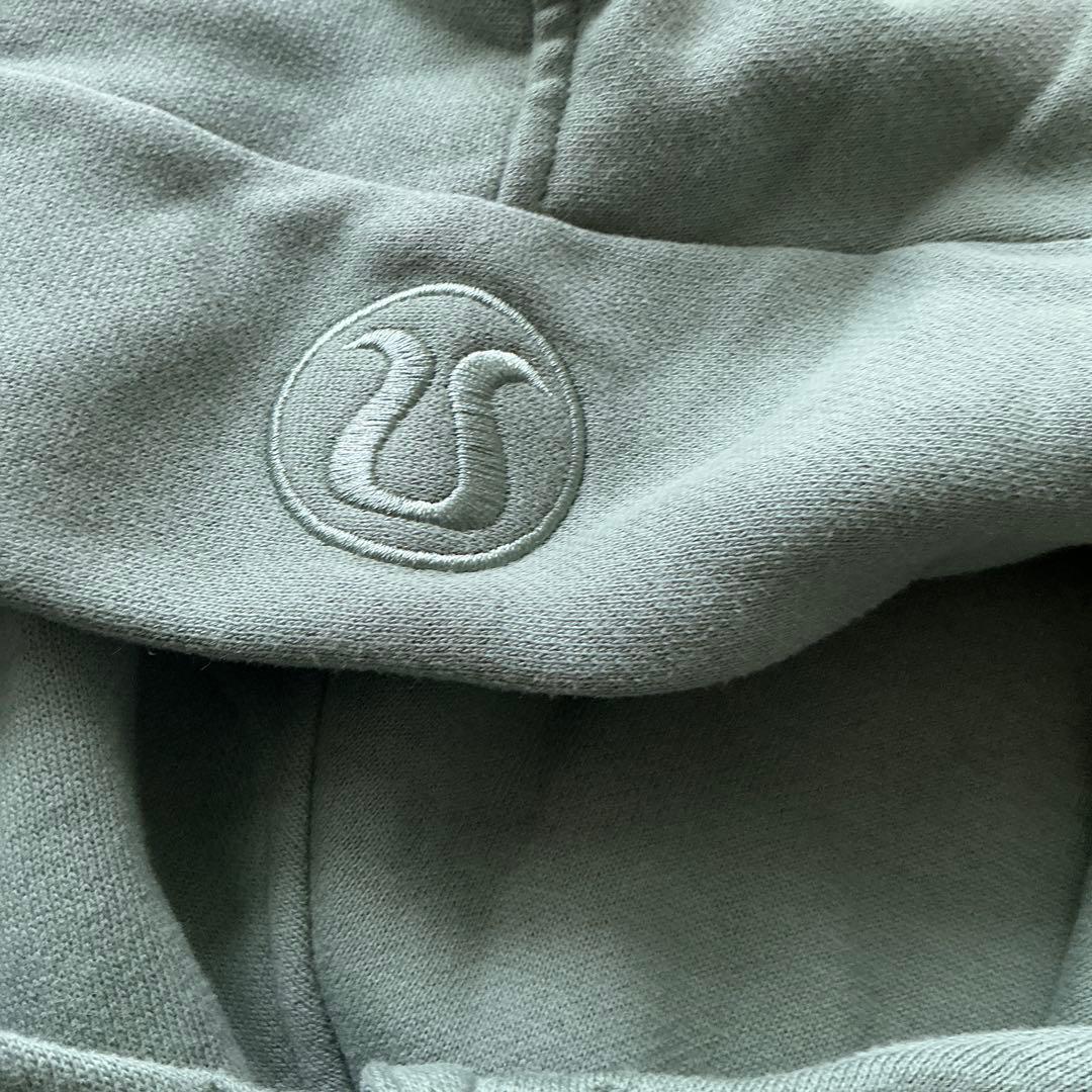 新品未使用！ルルレモンScuba オーバーサイズ フルジップフーディ　XS 緑