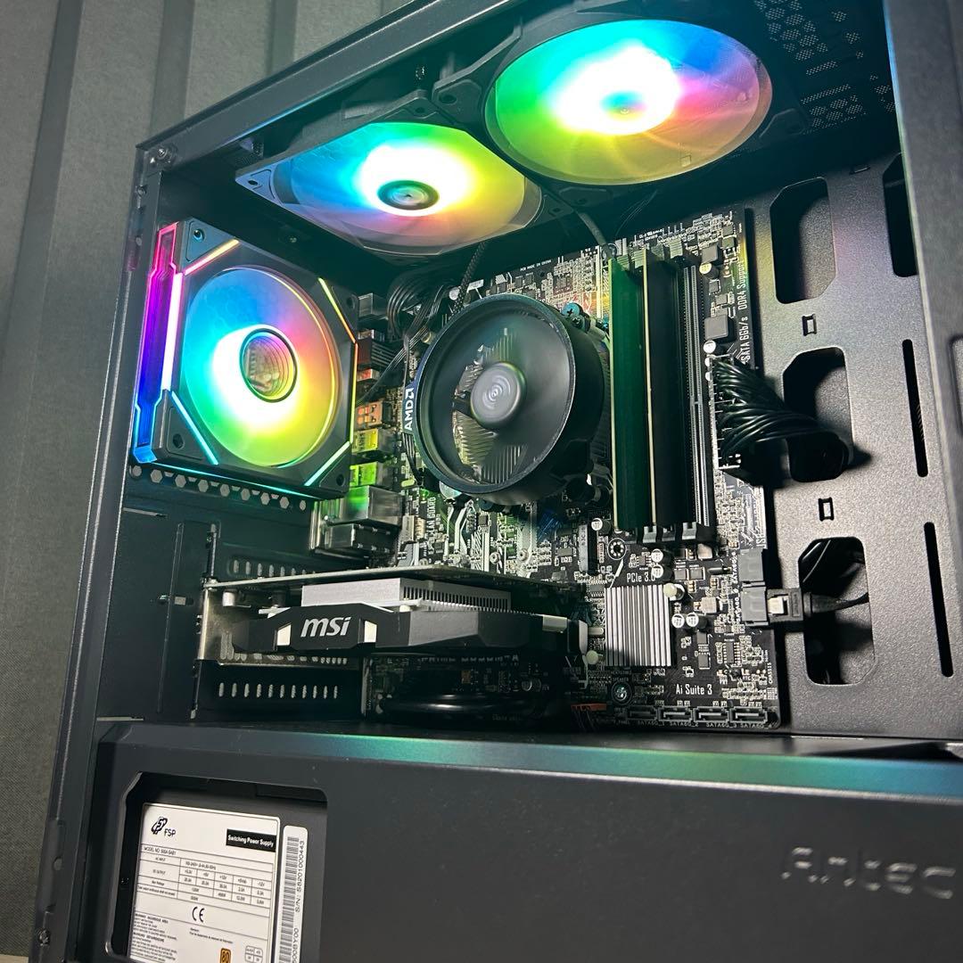 自作ゲーミングPC GTX1050 FPSゲームプレイ可