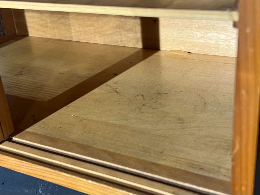 yuki＊蝿帳 食器棚 キッチン 水屋 収納棚 網飾り棚 昭和レトロ