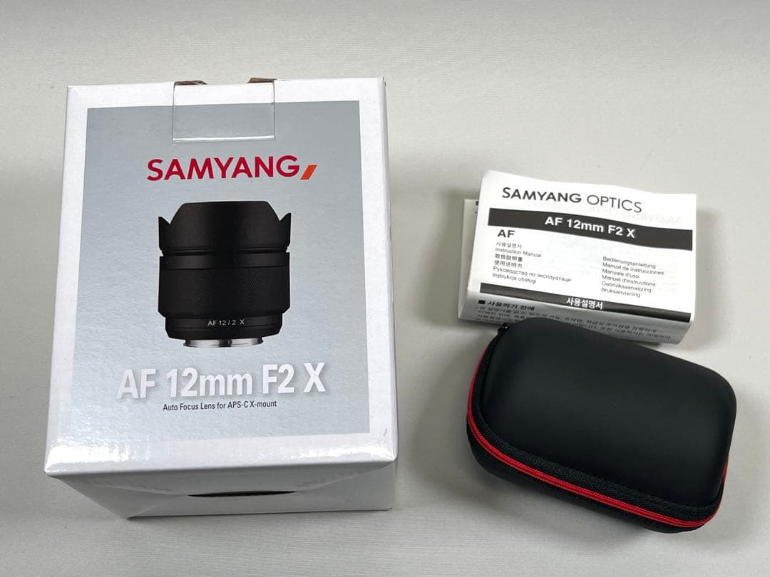 SAMYANG AF 12mm F2 X フジフイルム用 Xマウント おまけ付き