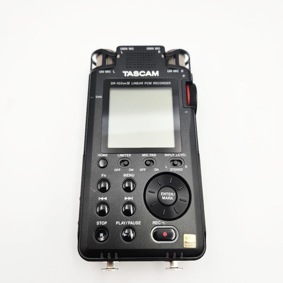 TASCAM DR-100MKIII PCMレコーダー ハイレゾ対応 廃盤品