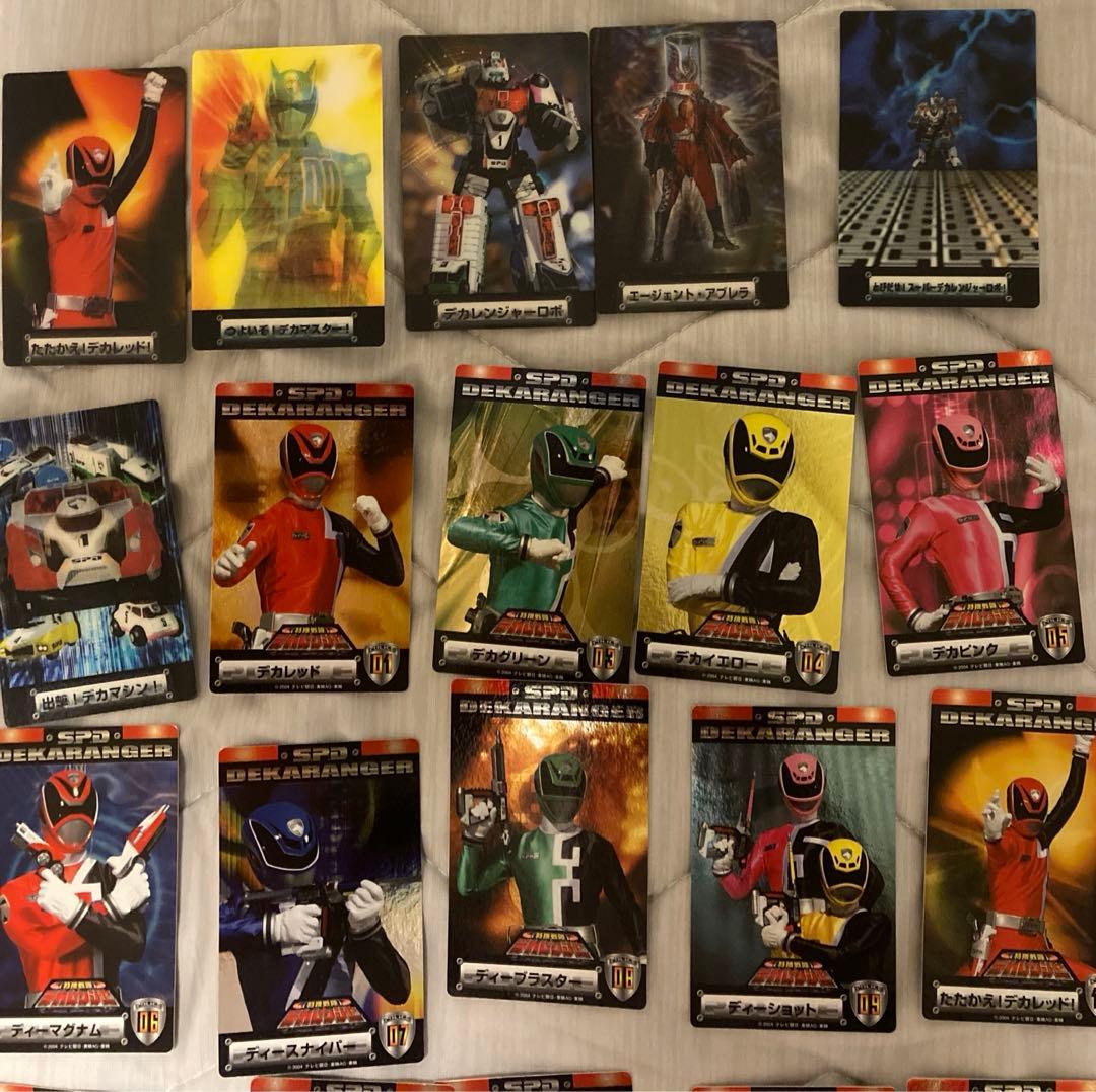 デカレンジャー　プリマハム　カード　25枚　まとめ売り