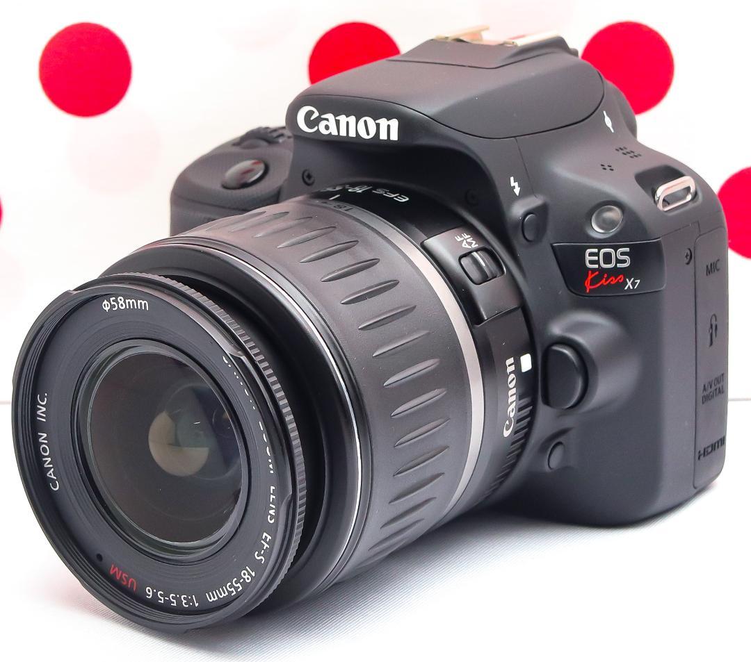 Canon kiss x7❤コスパ最強！❤スマホに転送♪❤超軽量・高性能！