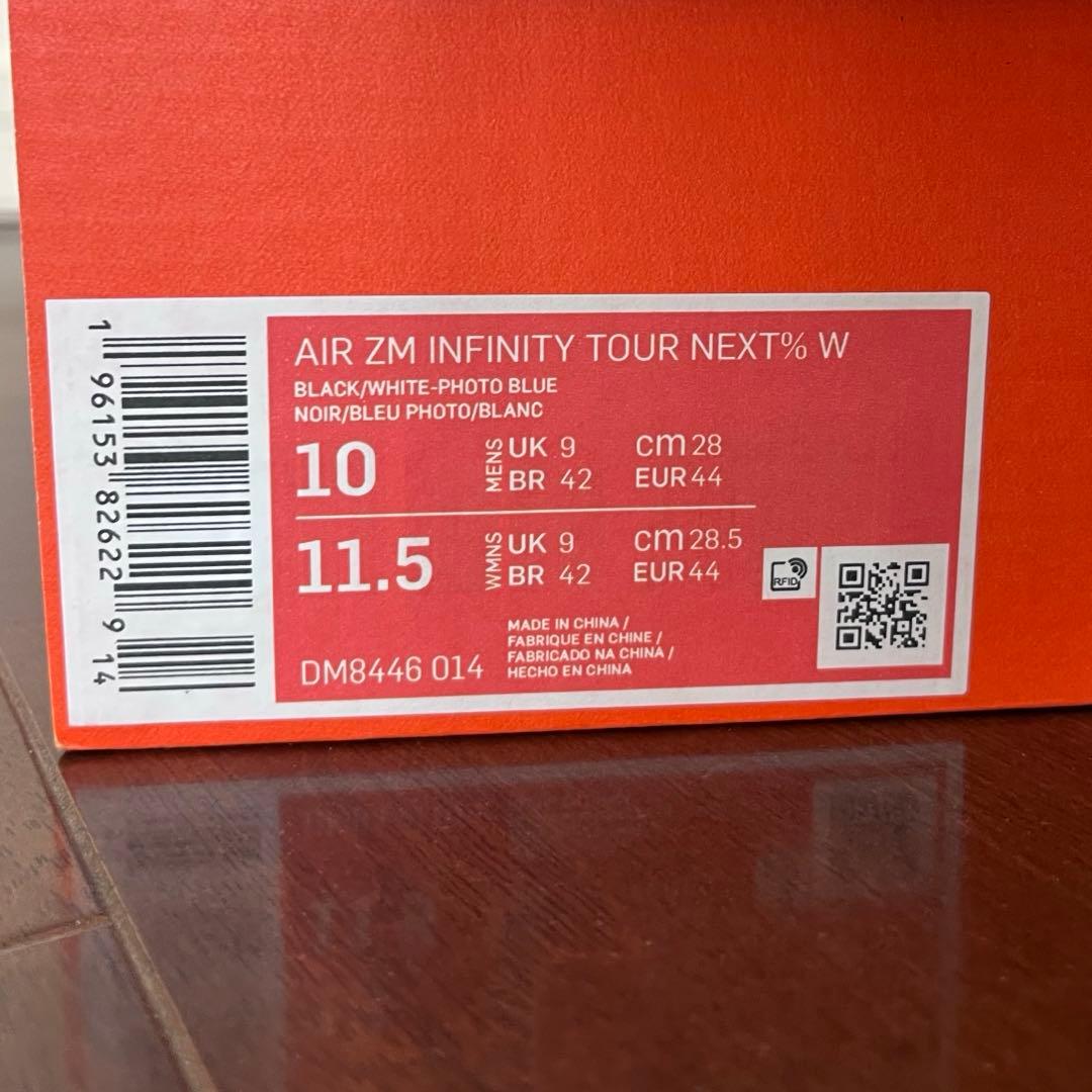 28 Nike Air Zoom Infinity Tour NEXT%　ゴルフ