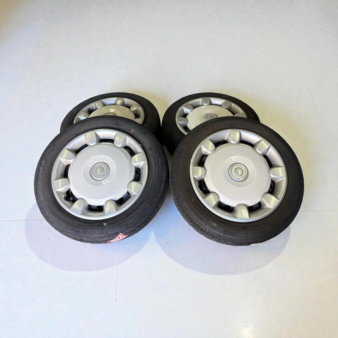 ムーヴキャンバス 純正タイヤホイールセット 155/65R14 ブリヂストン