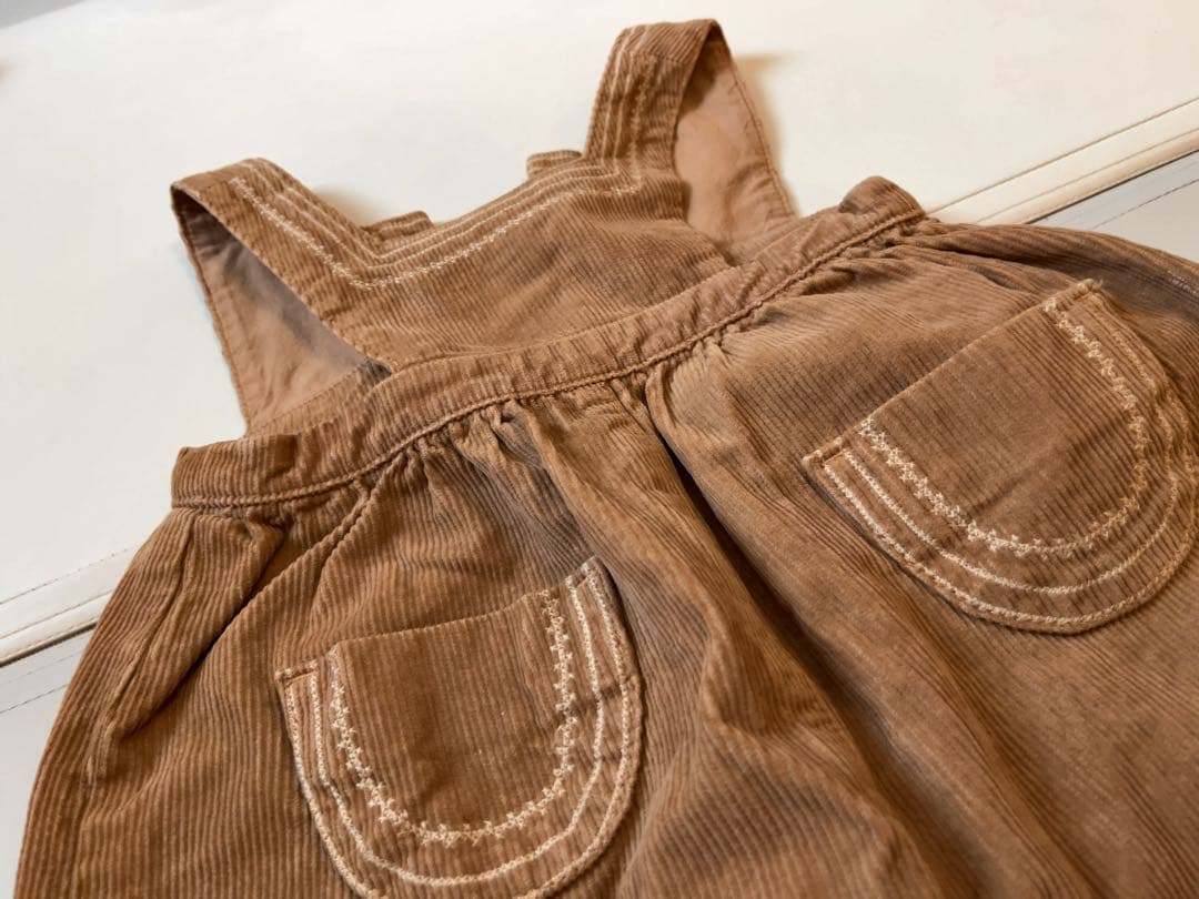 １月１０日までapolina アポリナ　サロペット　オーバーオール　2-3y