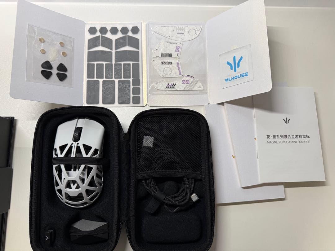 WLMOUSE BeastX MAX Fashion Gray オムロンスイッチ