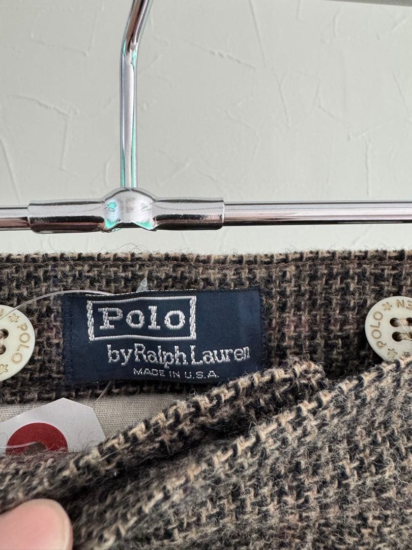 90s polo ralph lauren ウールスラックス　ラルフローレン