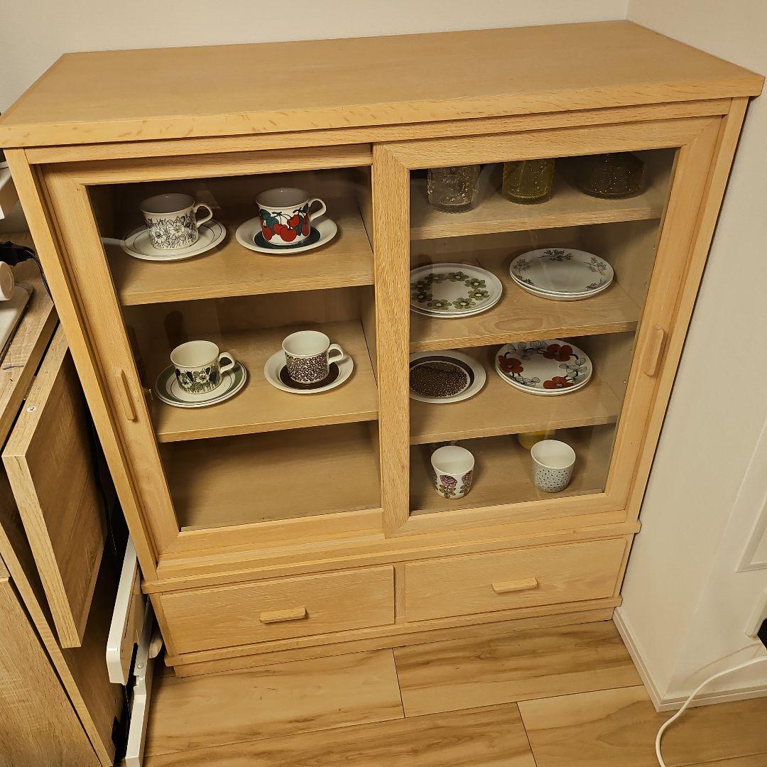 お値下げ中！送料込！ACTUS　soup キャビネット　食器棚　飾り棚