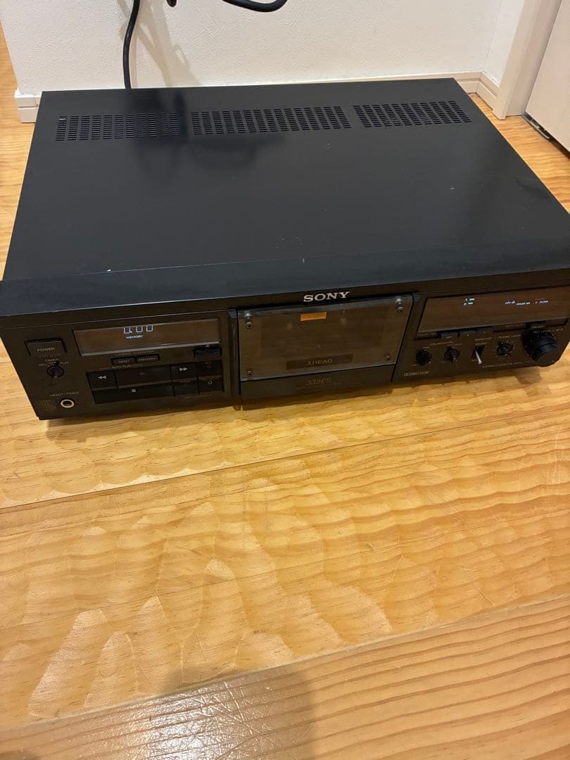 SONY TC-K333ESX 3ヘッドカセットデッキ ※通電のみ確認
