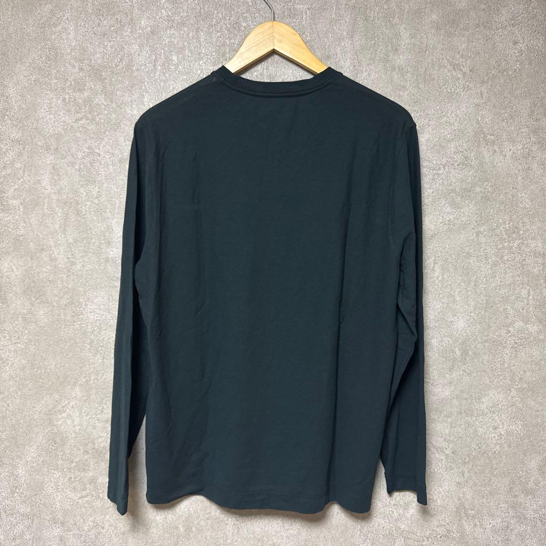 新品★ZANONE★icecotton★ニット★長袖カットソー★ブラック★52