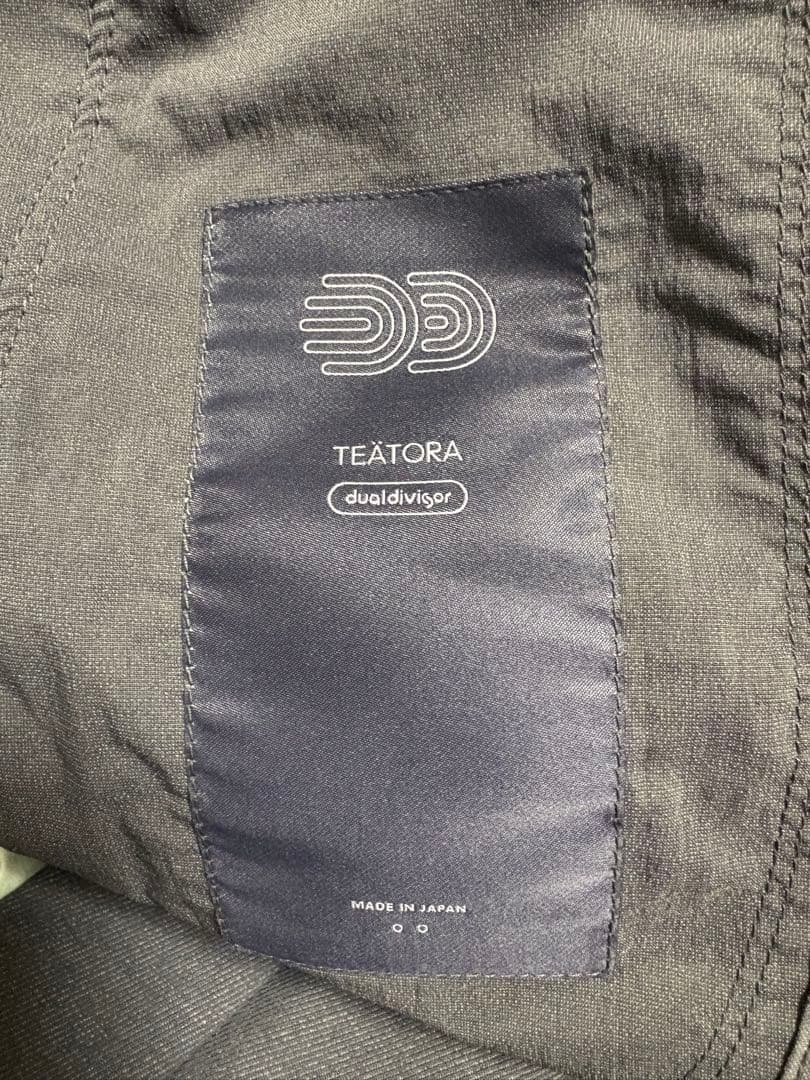 美品 TEATORA WALLET PANTS DUAL DIVISOR