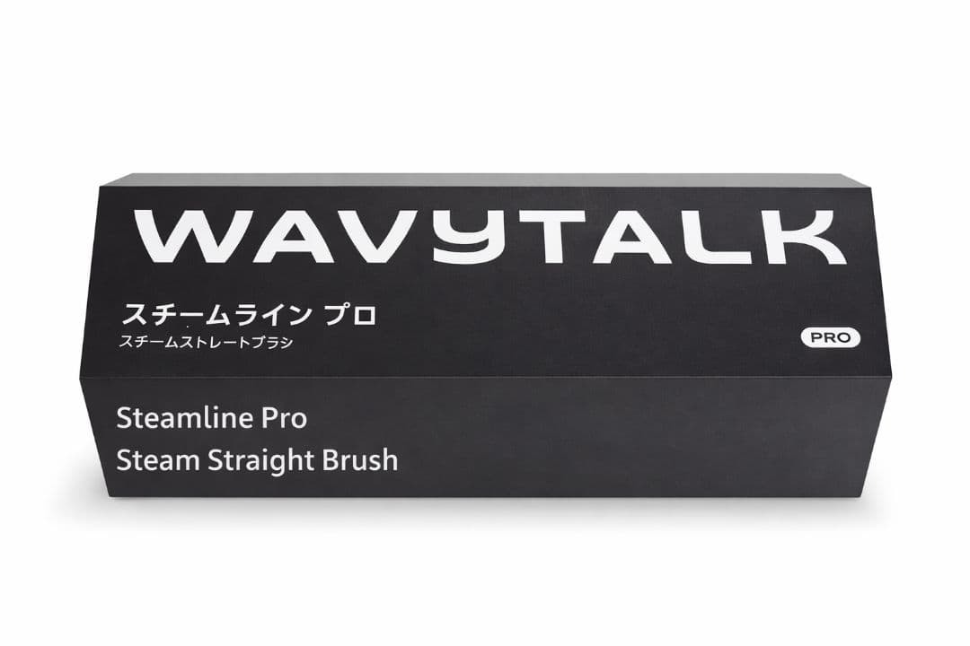 ❀超美品❀ 公式Wavytalk スチームストレートブラシ 新色ピンク 本箱入