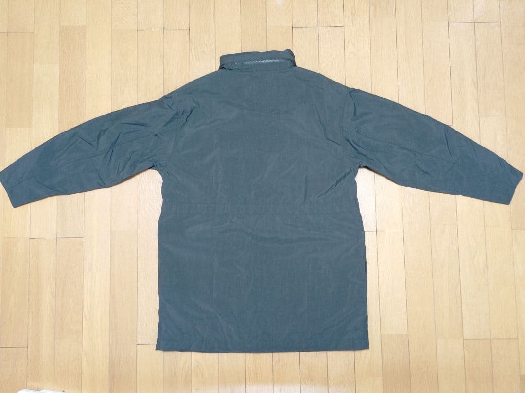 24AW MHL. スタンドカラー モッズコート カーキ S