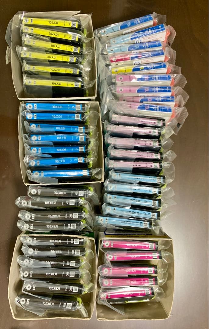 EPSON ICL70L詰め替えインク セット 47個【送料込み】