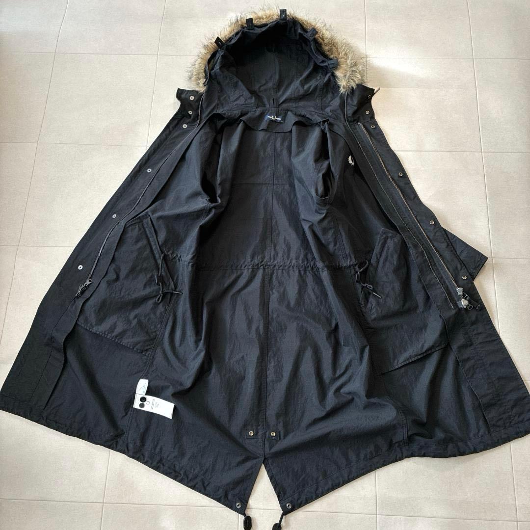 nekota♡フレッドペリー♡プリマロフト ライナー モッズコートパーカー