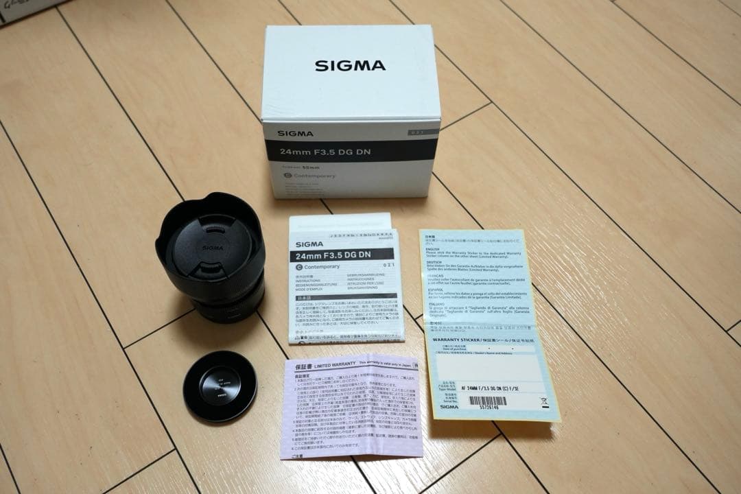 SIGMA 24mm F3.5 DG DN レンズ