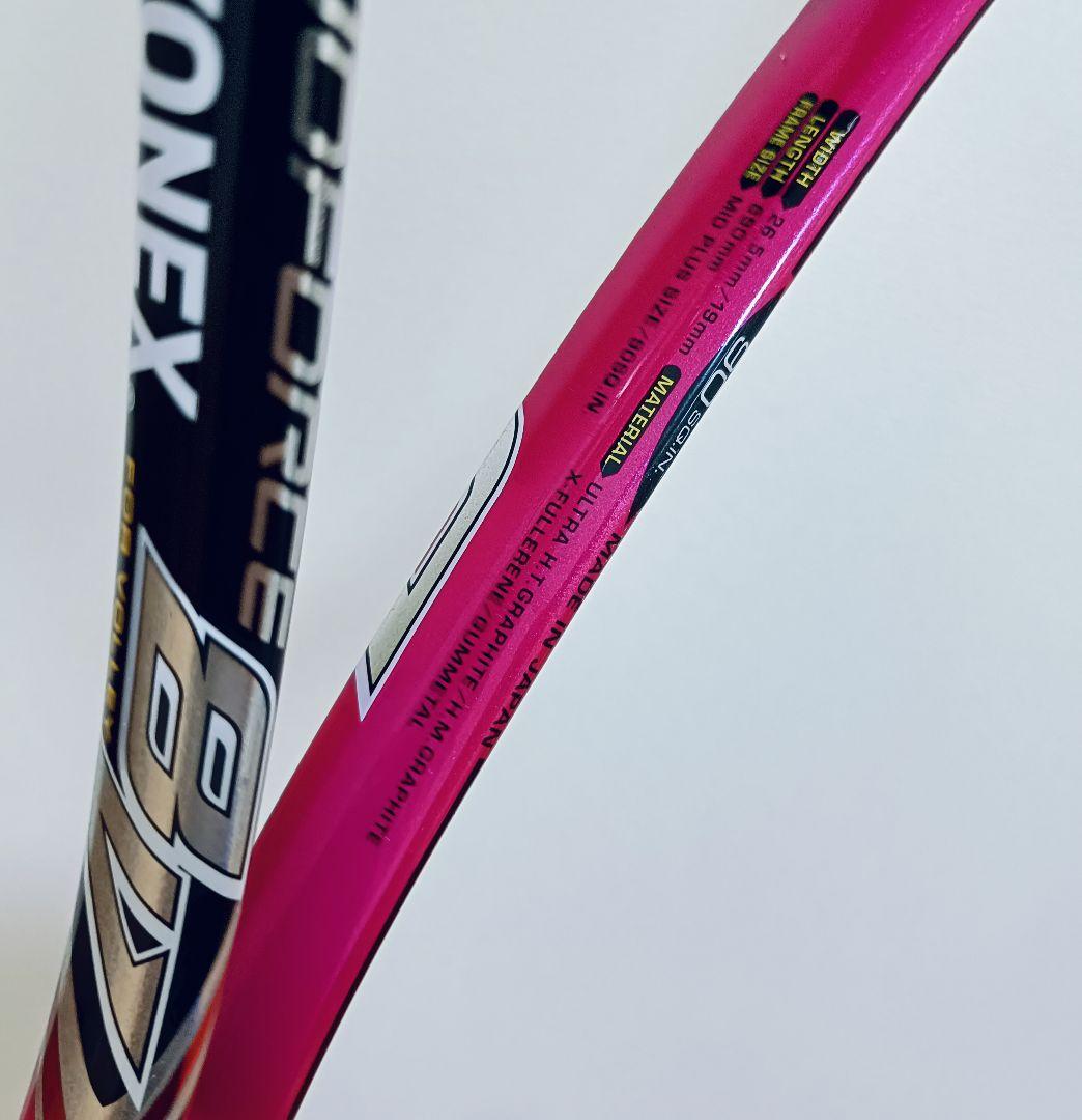 【希少品】YONEX　NANOFORCE 8V REV マゼンタ　UL1