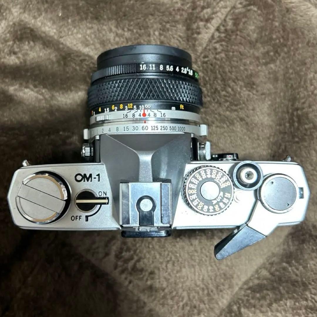 OLYMPUS OM-1 一眼レフカメラ ZUIKO50mm F1.8動作未確認