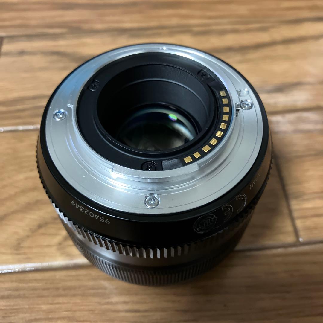 FUJIFILM 35mm f/1.4 単焦点レンズ　保護フィルタ付　中古美品