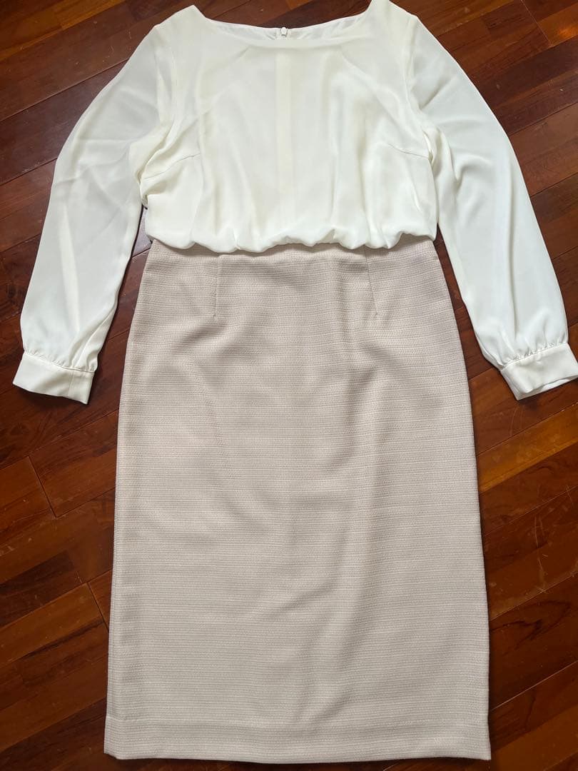 NATURAL BEAUTY BASIC ツイーディーセットアップ M