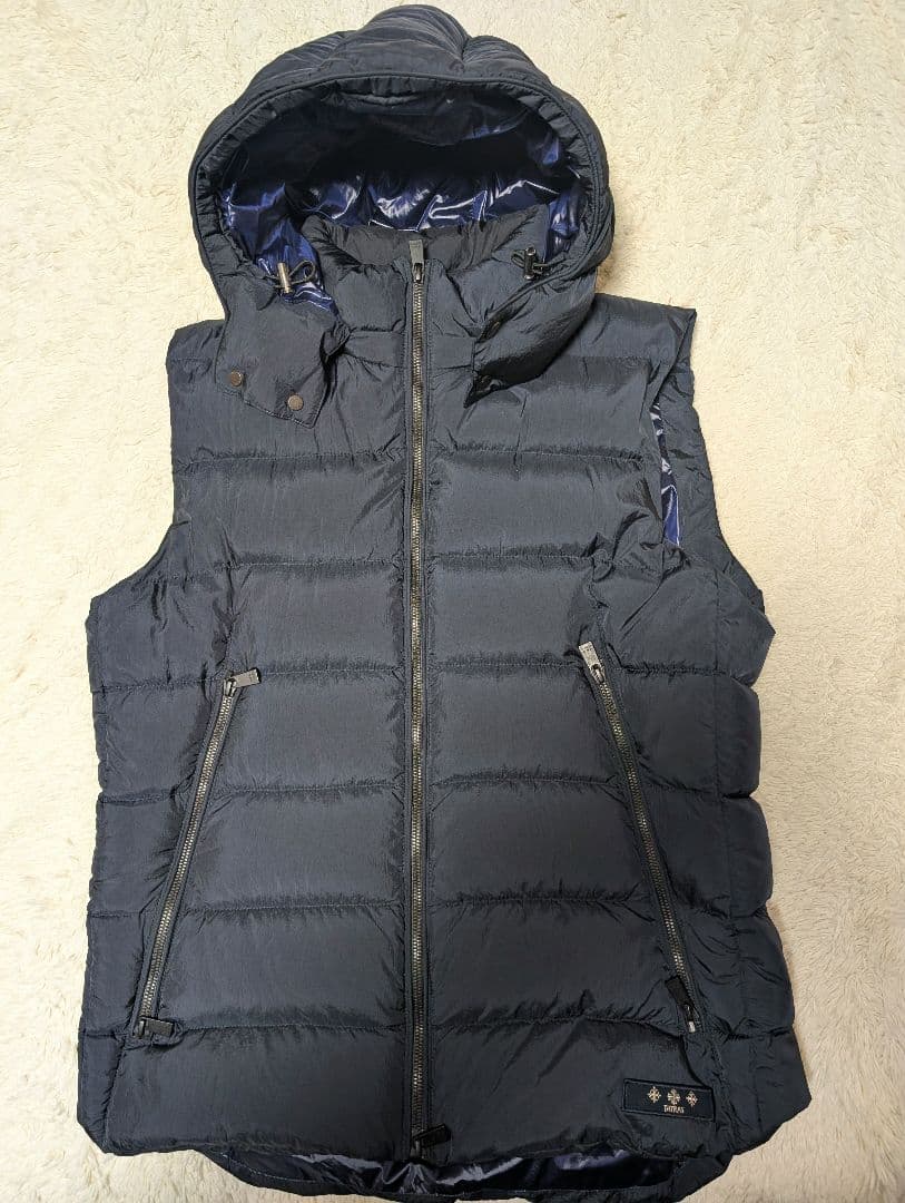 タトラス ダウンベスト XL サイズ4 クローネ ネイビー
