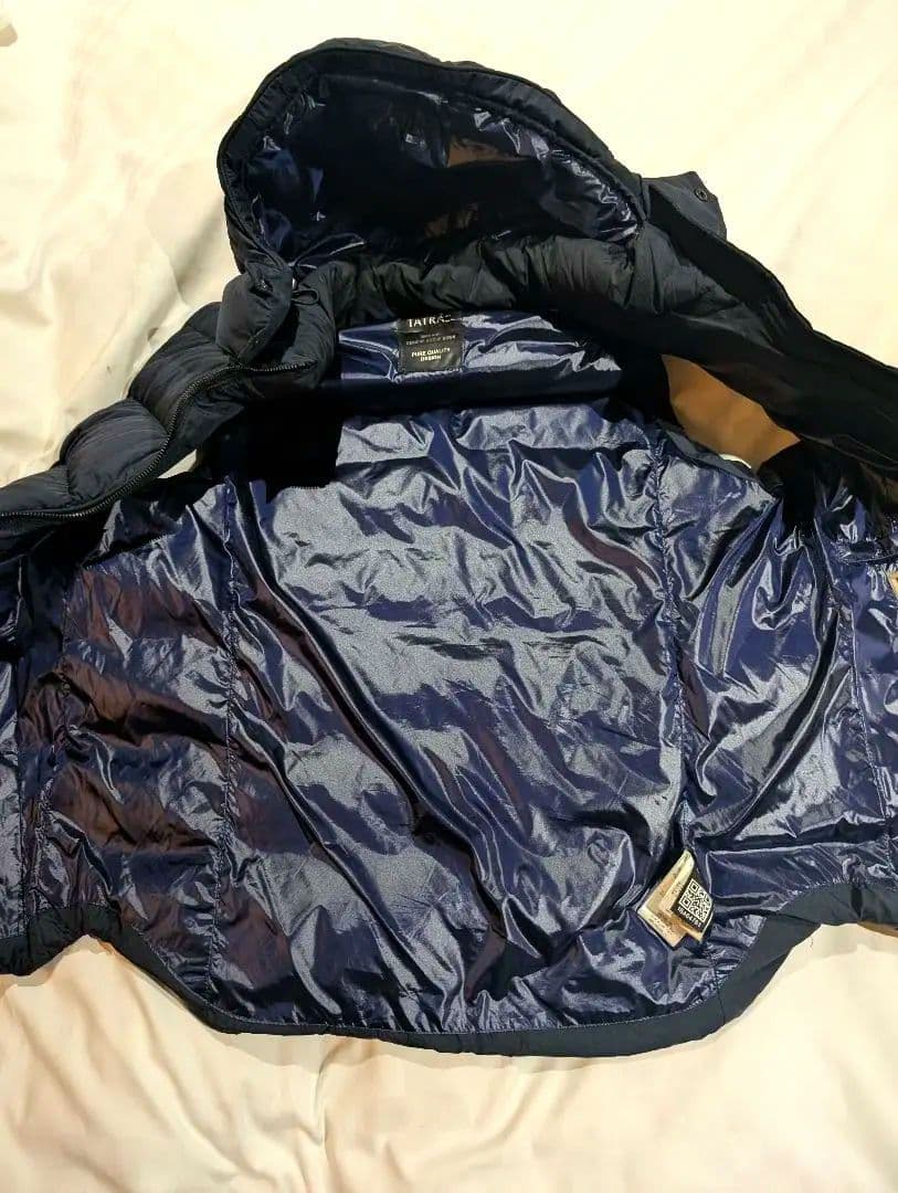 タトラス ダウンベスト XL サイズ4 クローネ ネイビー