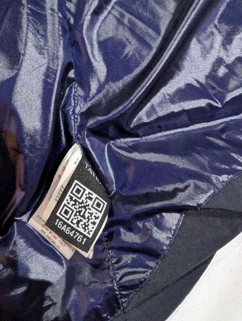 タトラス ダウンベスト XL サイズ4 クローネ ネイビー