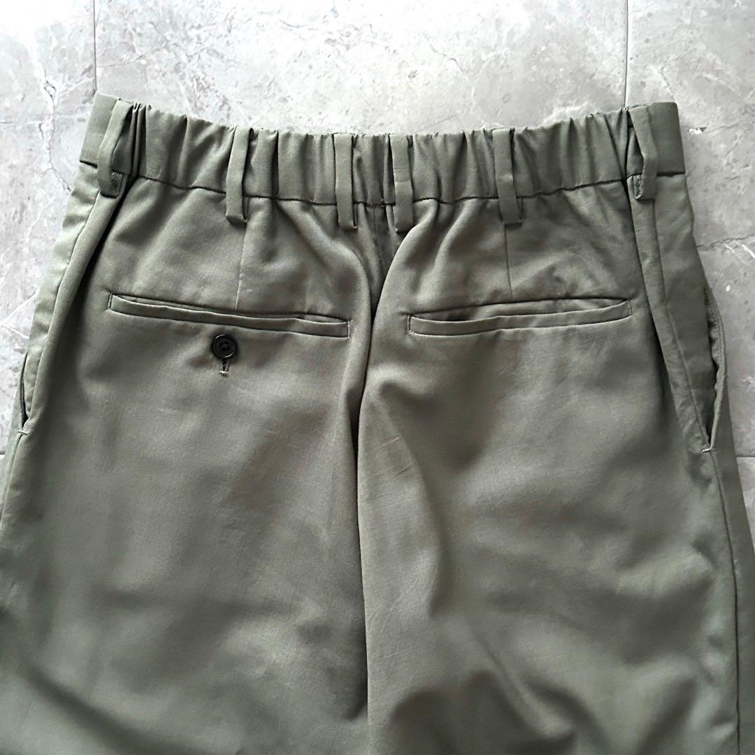 MARKAWARE PEGTOP TROUSERS イージーパンツ スラックス