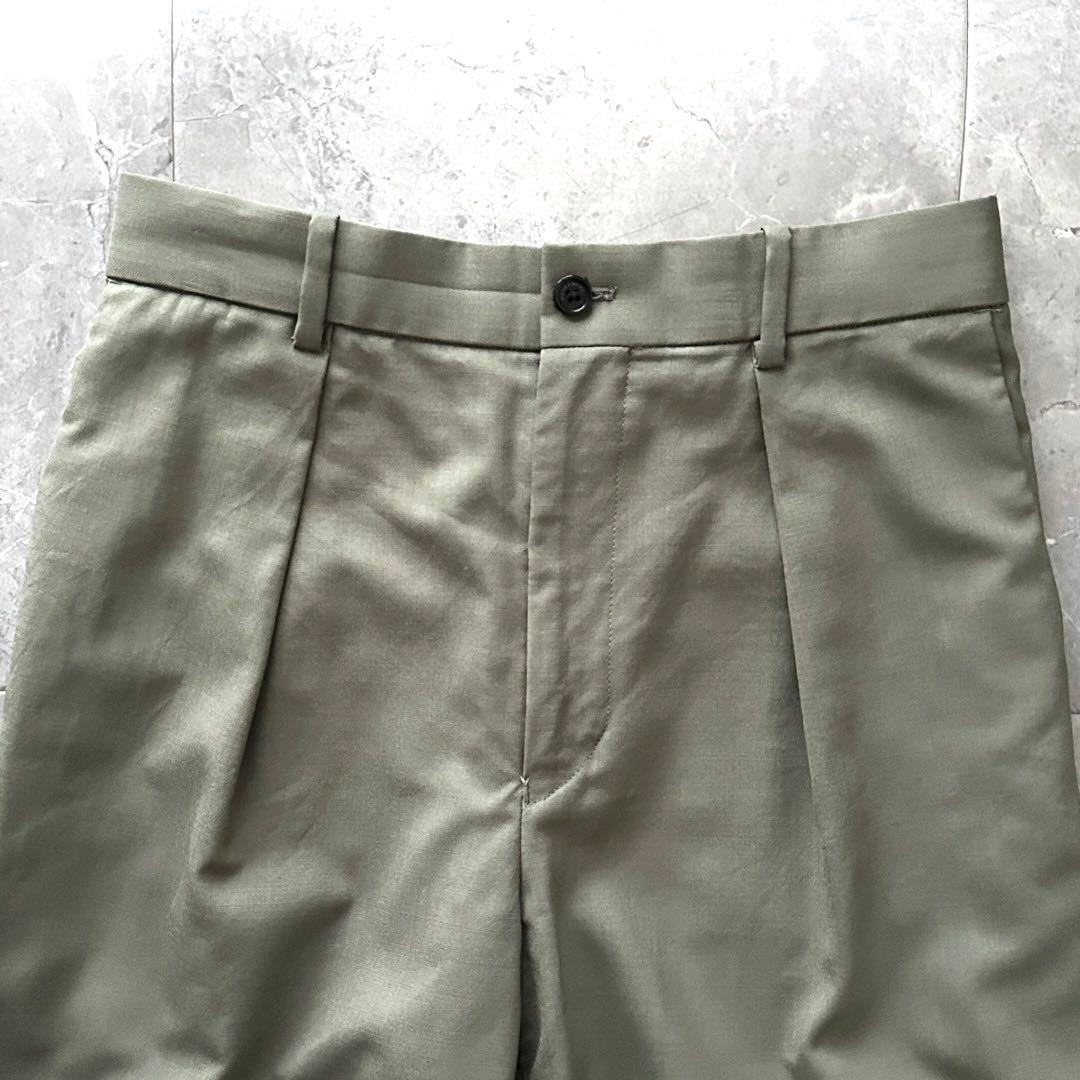 MARKAWARE PEGTOP TROUSERS イージーパンツ スラックス