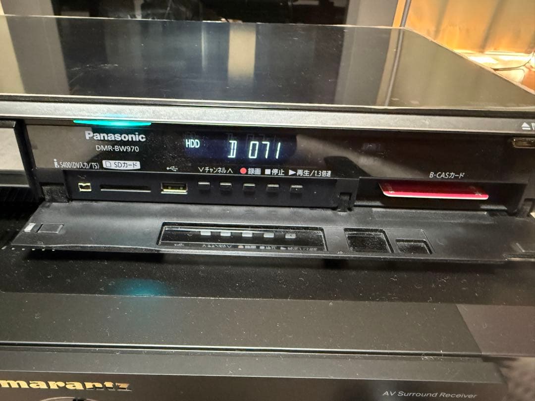 レコーダー Panasonic DMR-BW970