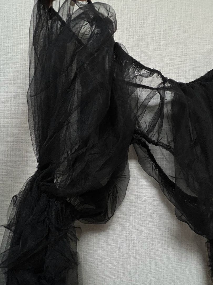 スーツ・フォーマル・ドレス Knuth Marf /tulle bolero one piece Black