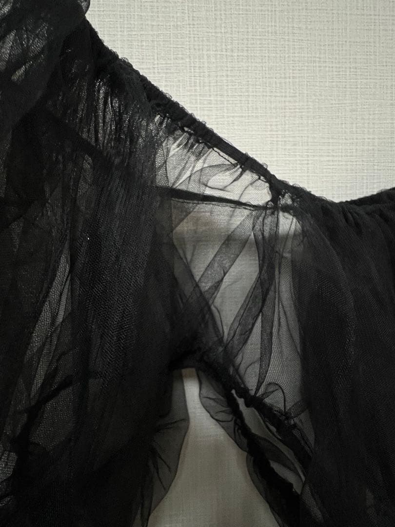 スーツ・フォーマル・ドレス Knuth Marf /tulle bolero one piece Black