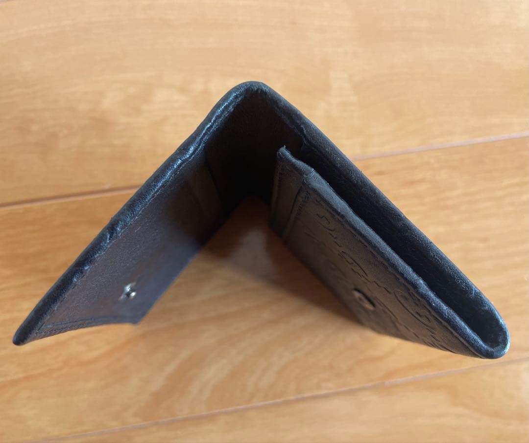 GUCCI グッチ　ブラック レザー 名刺入れ