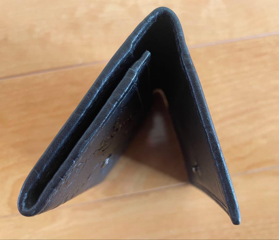 GUCCI グッチ　ブラック レザー 名刺入れ