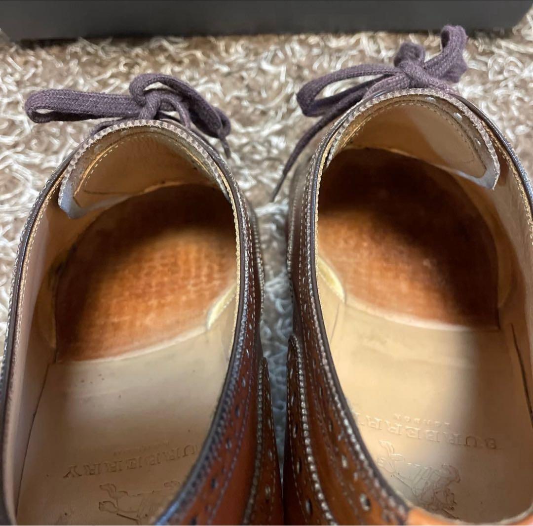 BURBERRY バーバリー 大塚製靴製 革靴 フルブローグ 25cm